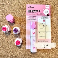 Japan DAISO DAISO Portable Pen Seal Disney Seal Handbook Seal