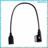 [LzdjlmybeMY] AMI to USB-C Adapter Cable Molded AMI to USB-C Cable Car Audio Adapter Compatible Stab
