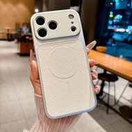 For iphone17ProMax shell 3B169 Litchi pattern leatherette with magnetic attachment iPhone14ProMax