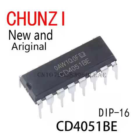 10PCS New and Original CD4051 CD4051BD DIP-16 CD4051BE