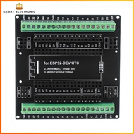 สำหรับ ESP32ซุปเปอร์เบรคเอาท์บอร์ด3.81มม./0.15นิ้วเทอร์มินัล GPIO โมดูลขยายตัว38พินสำหรับ ESP-WROOM-