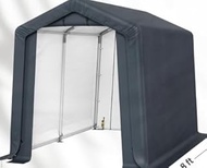 Outdoor Storage Shed 7x6x6 Ft, Heavey-Duty PE Fabric Waterproof Garden Shed Storage Tent with Steel 