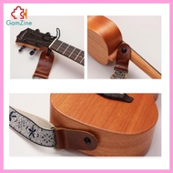 [lzdxwcke2] Music Embroidered Ukulele Strap Lightweight Instrument Strap Ukulele Concert Accessory