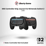 IINE Controller Grip Hand Grip/ for Nintendo Switch2 Joycon - Black L1110