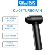 Glink CL-03 Turbo Jet Fan with High Speed Motor for Strong Wind Blower, Multi Function, Easy Carry