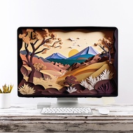 Desktop Computer Monitor Keyboard Dust Cover Cover All-inclusive Dust Cover