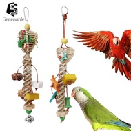 [Serenable] Bird Chewing Toy Training Chew Shredding Toy for Budgie Cockatiels Lovebird