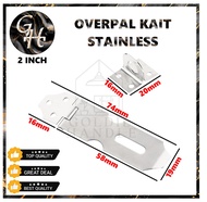 Overpal Plat Stainless Murah Overval Nekel Cantolan Gembok Overpal Putih Gembok Pintu