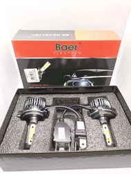 ไฟหน้ารถยนต์  รุ่น Baer Lighting LEDขั่ว H4/ H7/ H11/ 9005 HB3/ 9006HB4 สว่าง 50W 6000LM ( 1คู่)