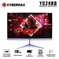 YGT YC24HD 24" Desktop Monitor 75Hz 1080P FHD Frameless Flat LED Pc Gaming Computer Monitor