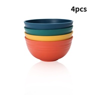 4/8pcs PP Bowl Set for Family Kitchen Restaurant Picnic Camping Reusable