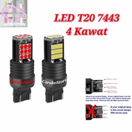 Ori - LED LIGHT T20 7443 SUPERBRIGHT BRAKE ON 4 WIRE