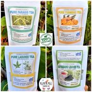 ▽⊕☍PARAGIS TEA / TURMERIC TEA / GUYABANO TEA / LAGUNDI TEA