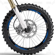 YZ Reflective Motorcycle Accessories Wheel Sticker Rim Decals Stripe Tape For YAMAHA YZ 125 125X 250