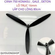 Cánh Quạt Công Nghiệp 750 KOMASU - GALE - DETON - OMYSU NHÔM ĐÚC Trục 16mm