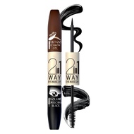 DAGEDA Peel Off Eyebrow Gel & Black Mascara, 2 in 1 Eyebrow Tint Gel and Mascara, Waterproof Transfe