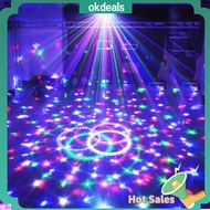 OKDEALS Party Disco Ballroom Stage Lights LED Magic Ball Light Remote Control Colorful Lamp