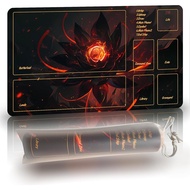 Tikar Permainan MTG DND Tikar Permainan - Permukaan Tidak Licin Ketumpatan Tinggi Tebal 3MM, Tepi Be