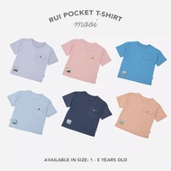 Mooi Kids Tops Kids T-Shirts Rui Pocket Tshirt 1-5 Years 2pcs