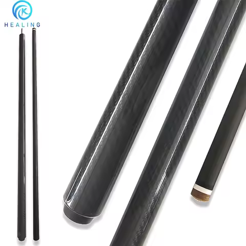 Customize 100% Carbon Fiber Pool Cue Billiard Cue Sticks Tip from 9.5mm/12.4mm/13.9mm, Length Weight
