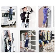 Telescoping Ladder 9.5FT | 2.9M EN131 Aluminum Telescopic Extension Tall Multi Purpose Loft Ladder