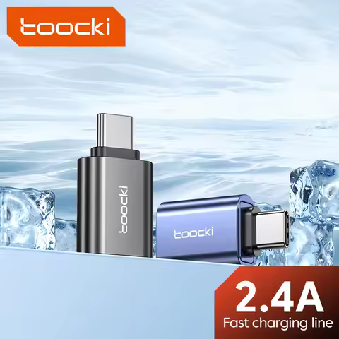 Toocki USB C to USB 3.0 OTG Adapter for Xiaomi Samsung USB C to Micro USB to Type C OTG Converter Da