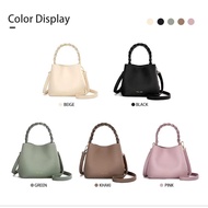 FOS88-Lea Bag Women's Bucket Bag | Import Fashion Hand Bag