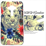 【Sara Garden】客製化 手機殼ASUS 華碩 Zenfone3 Deluxe 5.7吋 ZS570KL 水彩白虎 保護殼 硬殼