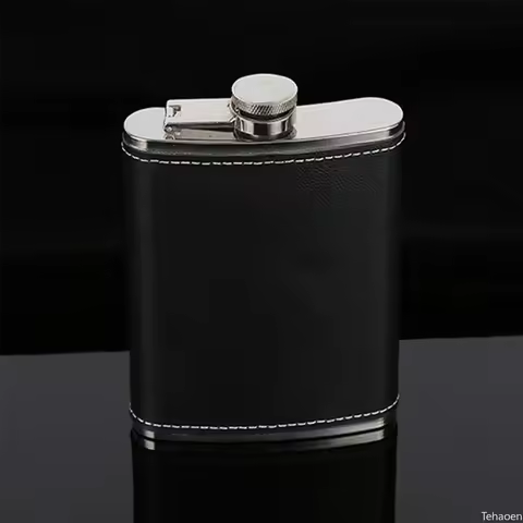 Outdoor Pocket Wine Bottle Pot Cup 9 Oz Mini Hip Flask Whiskey Wine Flask Stainless Steel Portable M