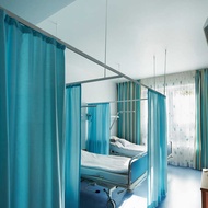 Hospital Use Curtain Track Beauty Salon Health Club Partition Clinic Bed Pull Curtain Guide Track L-