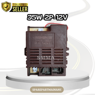 SMA5 || Receiver + Remote Control J5W-2P-12V (modul PCB) mobil mainan akiplikoPMBUnikid