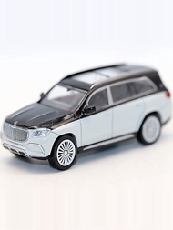 PARA 1/64 Alloy Car Maybach Maybach GLS 600 SUV Car Model Collection Ornaments