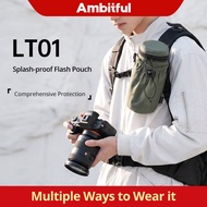Ambitful LT01 Outdoor Flash Storage Bag for AD200 Pro Gen 2 On-Camera Flash Camera and Lens Protecti