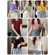 KS3478 IMPORTED BERTINE BLOUSE TOP