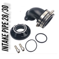 UNIVERSAL 28MM RACING INTAKE PIPE UFO 28 EX5 KRISS WAVE125 SRL WAVE110 ALPHA DREAM CARBURETOR NSR PW