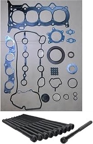 1NZ 1NZFE 1497CC 2NZ 2NZFE Engine complete Full gasket set kit cylinder head bolt nuts Compatible fo