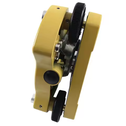 Yellow Tribrach with Optical Plummet for Topcon Total Station GPS Joint 5/8"-11 Female Thread