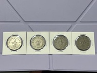 （十角形伍圓76年四枚）香港硬幣英女王伊利沙伯1976年五元Government of Hong Kong Queen Elizabeth ll 1976 $5