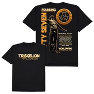 [Fabric upgrade220GSM]TAU GAMMA PHI Triskelion TRISKELION 1968T-shirt(57th AnniversarySeries)for men