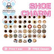 Fandom Flex Charm - CUSTOM ACRYLIC - BAVERAGE COFFEE SERIES - Character Fan Collection