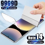 999D Hydrogel Film Full Cover Screen Protector For Xiaomi 15 Redmi Note 14 14T 13 13T 13C 12 12s 12T