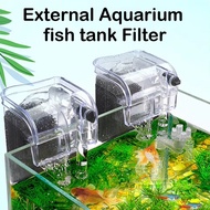 1pc Fish Tank Filter Pumps Ultra Quiet Aquarium Hang on Filter, Small Fish Tank Filter for Fish Tank