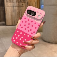 TEMU Phone Case: Polka In Shades Of Pink To Phone Case Suitable For Google Pixel 10 9 9a 8 8a 7 7a P