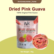 【𝗔𝗦𝗛】Dried Pink Guava | Guava Kering | Healthy Dried Fruits Snack | Halal 80G