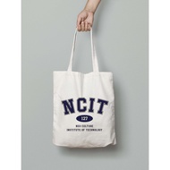 Tote Bag NCIT UNISEX BABYCANVASWanita FOR MEN & WOMEN 1 women's fashion U0E7 latest multifunctional 