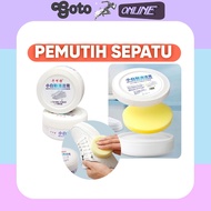 GO348 Shoe Whitener Yellow Stain Remover Shoe Cleaning Cream