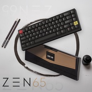 WOBKEY ZEN 65% Mechanical Keyboard – Magnetic Quick-Release, Hot-Swappable, Tri-Mode Wireless, CNC A