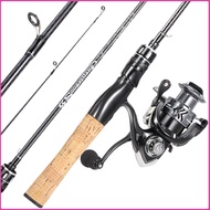 Sougayilang จัดส่งจากกรุงเทพประเทศไทยวัสดุคาร์บอนไฟเบอร์ 2 ส่วนน้ำหนักเบาเป็นพิเศษคันเบ็ด UL พร้อมรอ