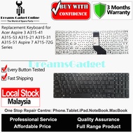 Replacement Notebook Keyboard for Acer Aspire 3 A315-41 A315-53 A315-21 A315-31 A315-51 Series US La