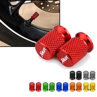 2Pcs Motorcycle For YAMAHA XMAX250 XMAX300 XMAX400 Rear And Front Aluminum Alloy Car Rims Tyre Tire Stem Air Valve Caps Accessories